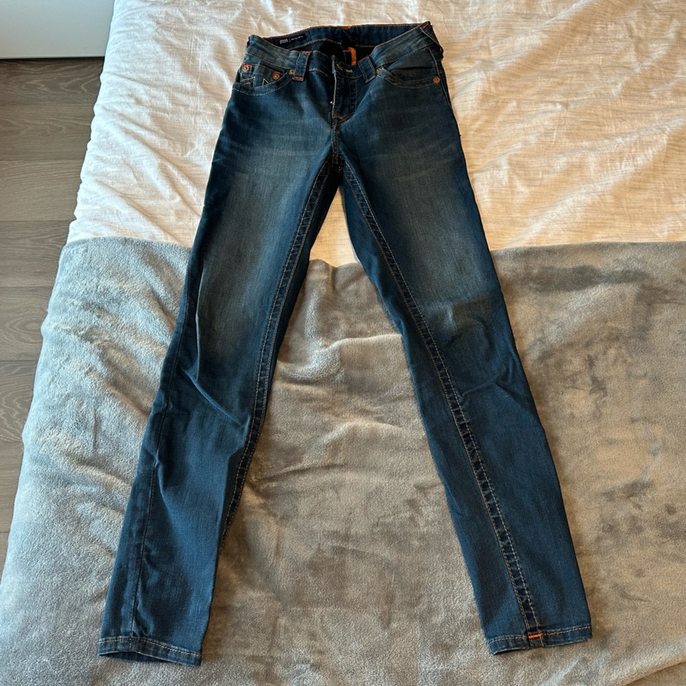 True Religion JENNIE MID RISE CURVY SKINNY JEAN